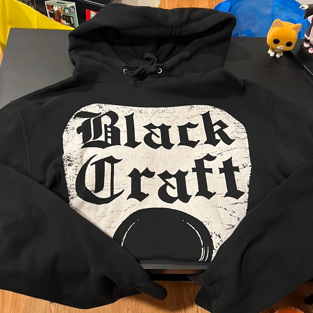Black Craft Hoodie